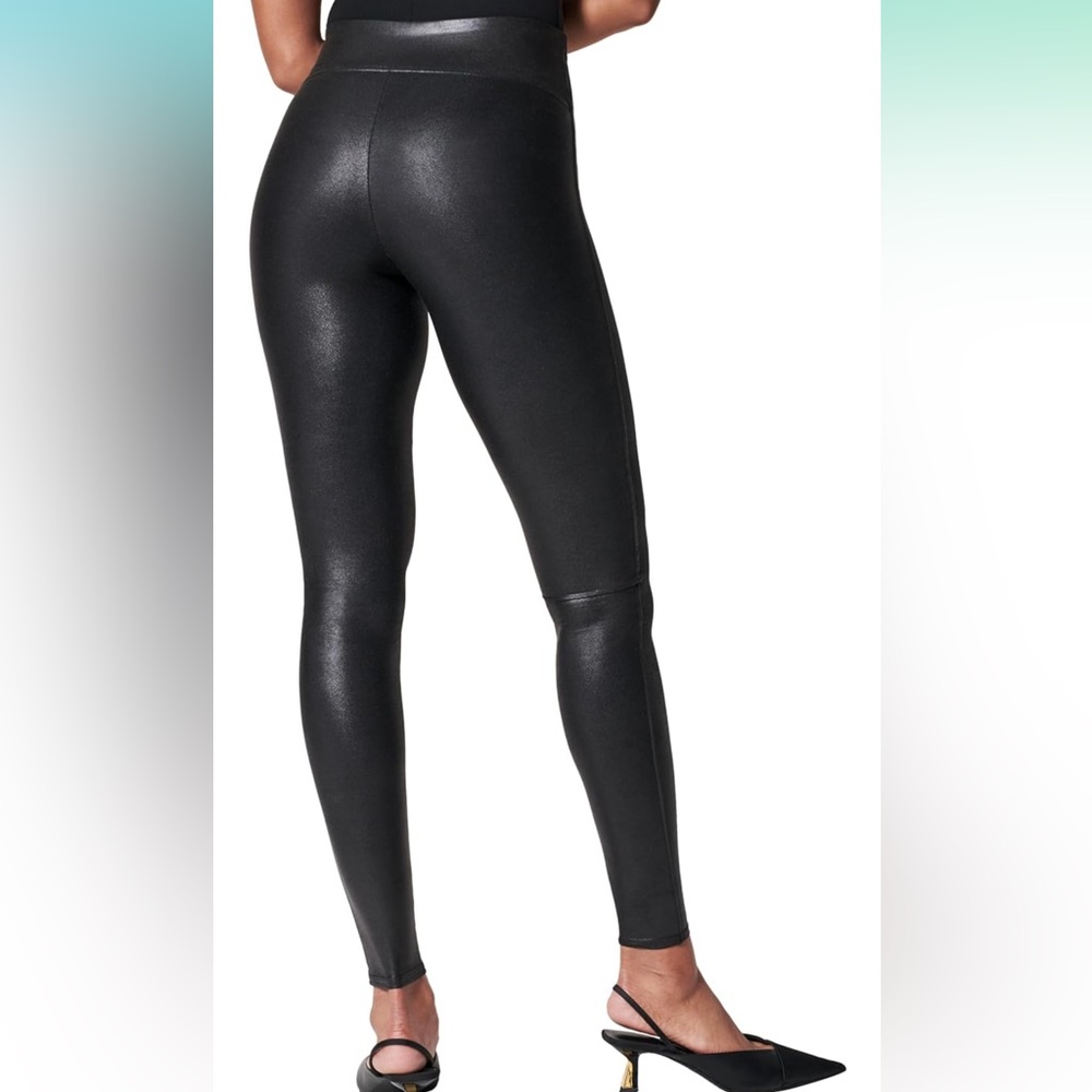 Spanx faux leather leggings - Picture 2 of 5